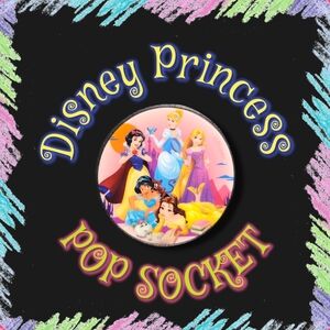 NWOT • Disney Princess Spinpop/Pop Socket Phone Grip